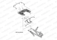 REAR RACK MOUNTING - A04CH50AO/AQ/AR/AS/AT/AV/AW/AX (4987288728A06) | REAR RACK MOUNTING - A04CH50AO/AQ/AR/AS/AT/AV/AW/AX (4987288728A06)