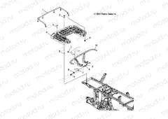 REAR RACK MOUNTING - A04CH68AP/AQ/AU/CU (4987468746A06) | REAR RACK MOUNTING - A04CH68AP/AQ/AU/CU (4987468746A06)