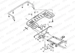 REAR RACK MOUNTING - A99CH33CB (4945964596a008) | REAR RACK MOUNTING - A99CH33CB (4945964596a008)