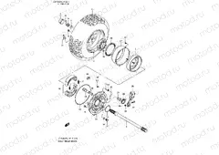 REAR RIGHT WHEEL (LT-F400FL1 P24)