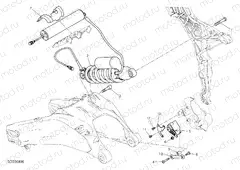 REAR SHOCK ABSORBER [MOD:MS1200E]