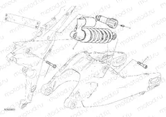 REAR SHOCK ABSORBER [MOD:MS950]
