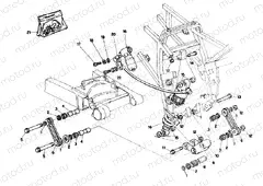 REAR SHOCK ABSORBER » SWING ARM