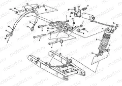 REAR SHOCK ABSORBER » SWING ARM