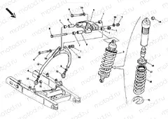 REAR SHOCK ABSORBER » SWING ARM