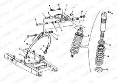 REAR SHOCK ABSORBER » SWING ARM