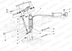REAR SHOCK ABSORBER » SWING ARM