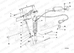 REAR SHOCK ABSORBER » SWING ARM