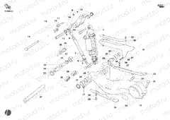 REAR SHOCK ABSORBER » SWING ARM