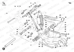 REAR SHOCK ABSORBER » SWING ARM