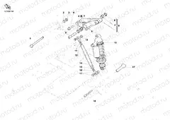 REAR SHOCK ABSORBER » SWING ARM