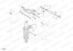 REAR SHOCK ABSORBER » SWING ARM
