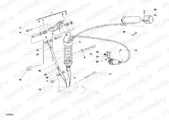 REAR SHOCK ABSORBER » SWING ARM