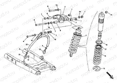 REAR SHOCK ABSORBER » SWING ARM