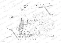 REAR SHOCK ABSORBER » SWING ARM