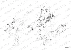REAR SHOCK ABSORBER » SWING ARM