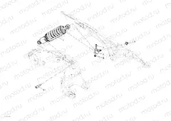 REAR SHOCK ABSORBER » SWING ARM