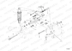 REAR SHOCK ABSORBER » SWING ARM