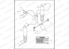 REAR SHOCK ABSORBERS & AIR SUSPENSION SYSTEM