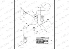 REAR SHOCK ABSORBERS & AIR SUSPENSION SYSTEM