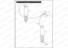 REAR SHOCK ABSORBERS & AIR SUSPENSION SYSTEM