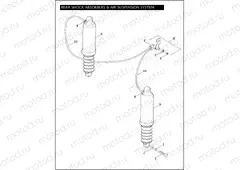REAR SHOCK ABSORBERS & AIR SUSPENSION SYSTEM