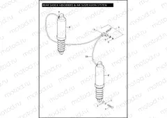 REAR SHOCK ABSORBERS & AIR SUSPENSION SYSTEM