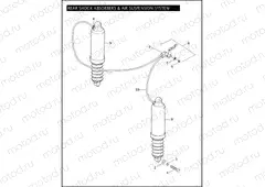 REAR SHOCK ABSORBERS & AIR SUSPENSION SYSTEM