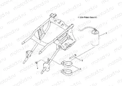 REAR SHOCK RESERVOIR MOUNTING - A03GJ50AA/AB (4995119511C04) | REAR SHOCK RESERVOIR MOUNTING - A03GJ50AA/AB (4995119511C04)
