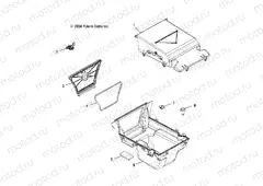 REAR STORAGE BOX - A05MH50AB/AC/AG/AH/AL/AT/FB (4994139413A09) | REAR STORAGE BOX - A05MH50AB/AC/AG/AH/AL/AT/FB (4994139413A09)