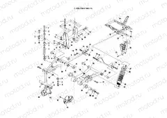 REAR SUSPENSION - A04CH42AQ/AR/AS/AT/AV (4987258725C09) | REAR SUSPENSION - A04CH42AQ/AR/AS/AT/AV (4987258725C09)