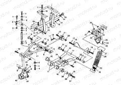 REAR SUSPENSION - A99CH45IA (4949154915C007) | REAR SUSPENSION - A99CH45IA (4949154915C007)