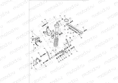 Rear Suspension Unit & Linkage