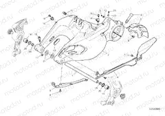 REAR SWINGING ARM [MOD:DVL1260]