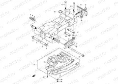 REAR SWINGING ARM (MODEL K4/K5/K6/K7)