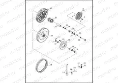 REAR WHEEL (2 OF 2)