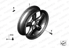 Rear wheel