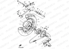 Rear wheel