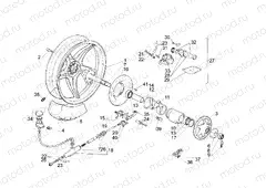 Rear wheel
