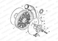 Rear wheel