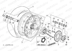 Rear wheel