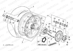 Rear wheel