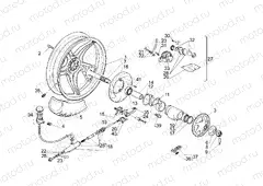 Rear wheel