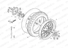 Rear wheel