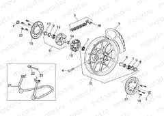 Rear wheel