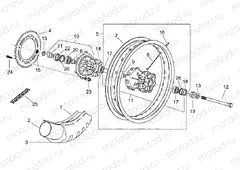 Rear wheel