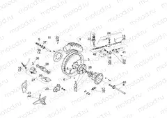 Rear wheel