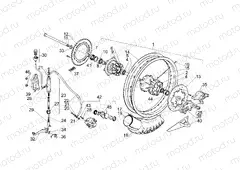 Rear wheel