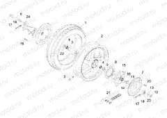 Rear wheel