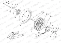 Rear wheel